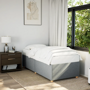 Giroletto senza Materasso Grigio Chiaro 100x200 cm Tessuto 3284708