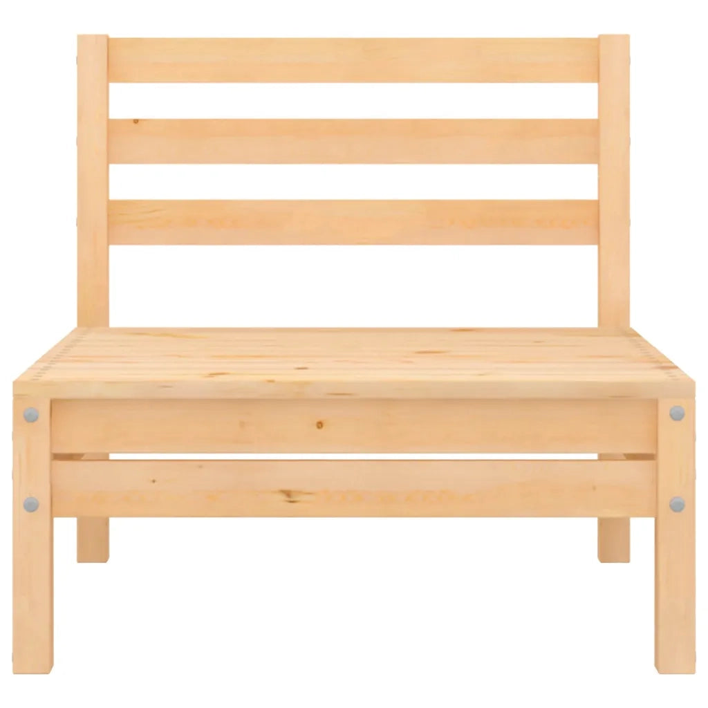Set Salotto da Giardino 4 pz | Set di Mobili da Esterno in Legno Massello di Pino