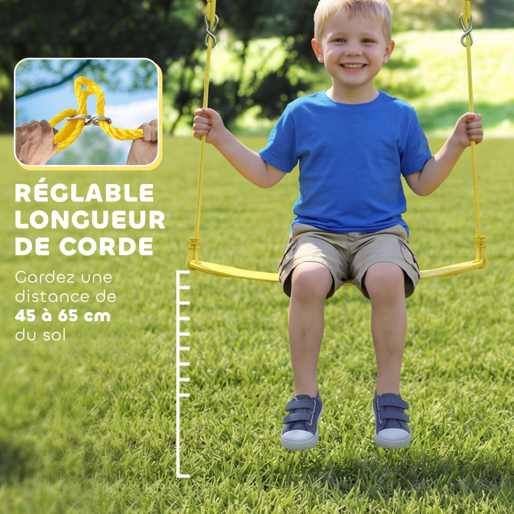 Altalena per Bambini ¨C Minimal ¨C Acciaio Multicolore 3-8 Anni