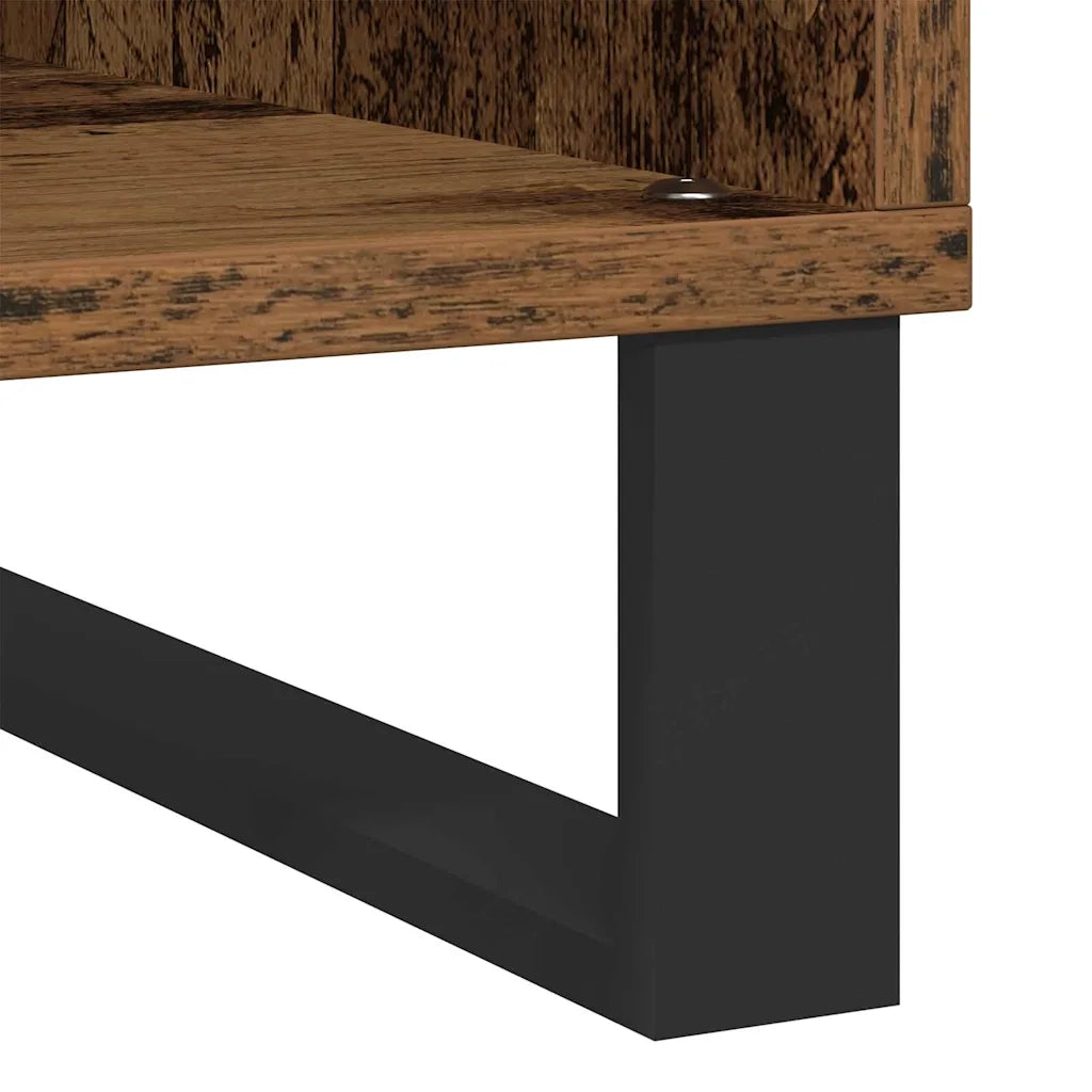Mobile porta vinili Legno vecchio 100 x 38 x 48 cm 862905