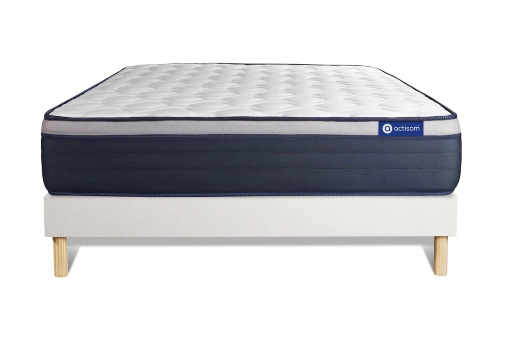 Kit rete e materasso Actiflex max 120x190cm - Spessore : 26cm - Molle insacchettate e memory foam - rigido