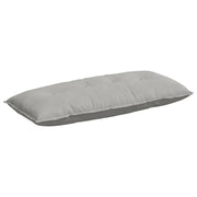 Cuscino per Schiena | Cuscino dorsale Grigio chiaro 120 x 50 cm