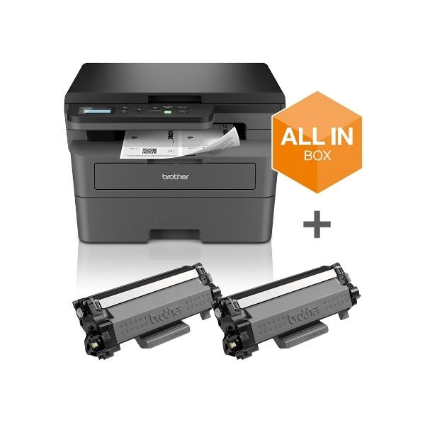 Brother dcp-l2627dwxl stampante multifunzione laser a4 1200 x 1200 dpi 32 ppm wi-fi - DCPL2627DWXLRE1