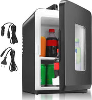 Mini frigorifero portatile 15L - Box multifunzionale per raffreddamento e riscaldamento per auto, campeggio e ufficio