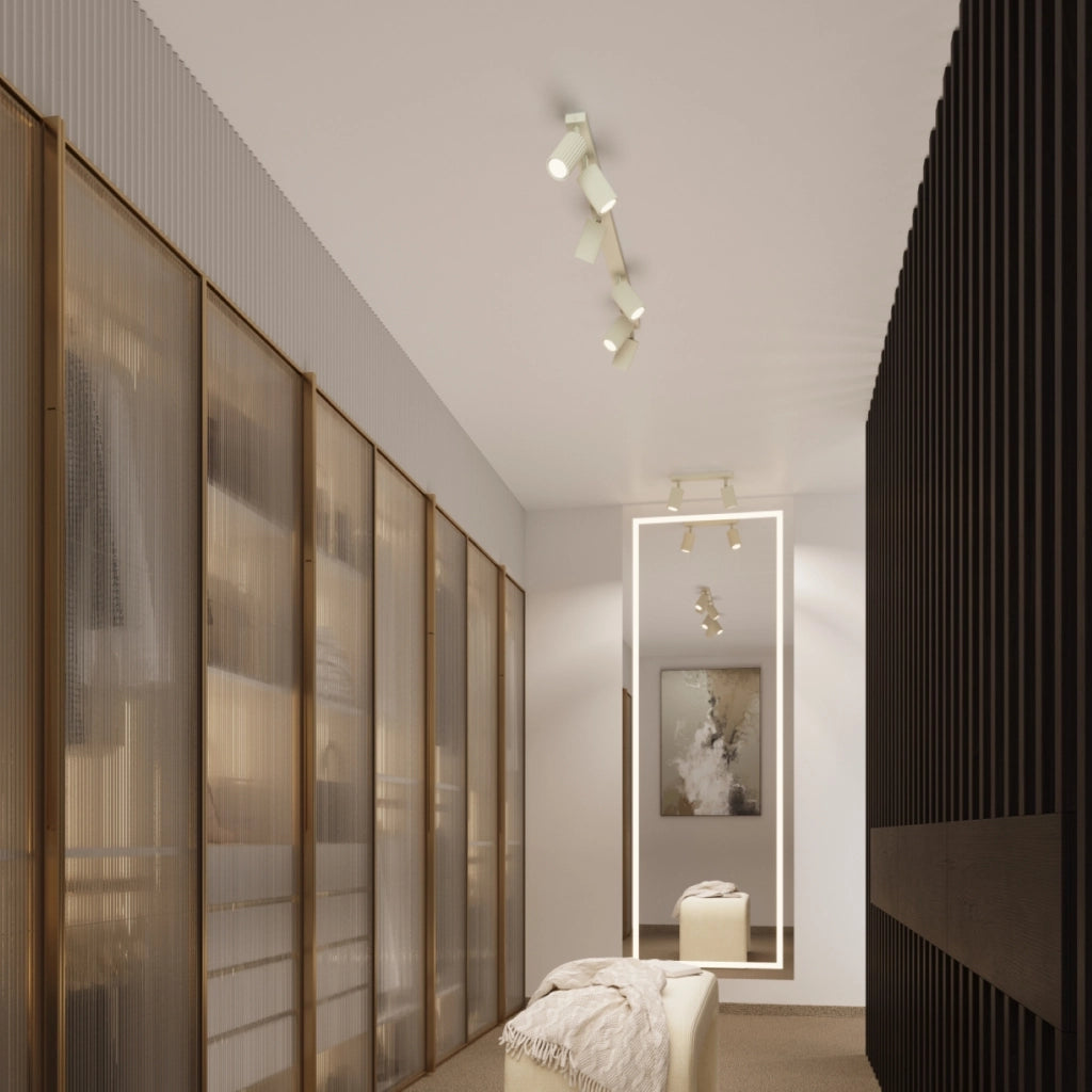 Lampada da soffitto KARBON 3P beige