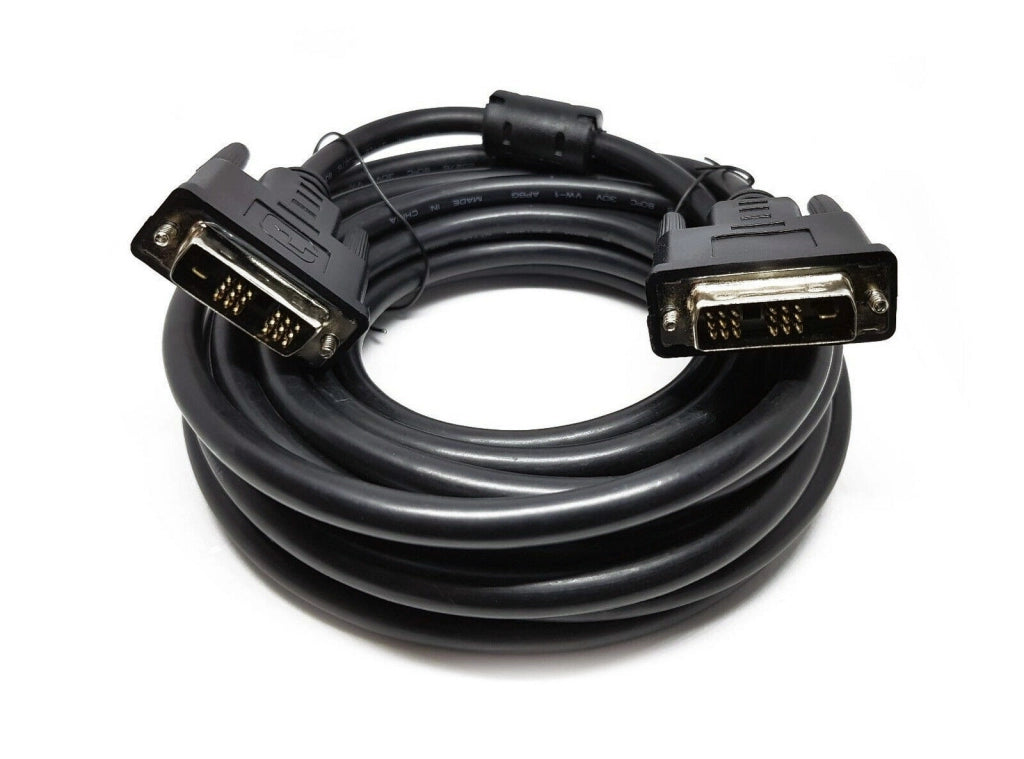 Cavo Video DVI-D Single Link lungo da 5 Metri per collegamento monitor proiettori