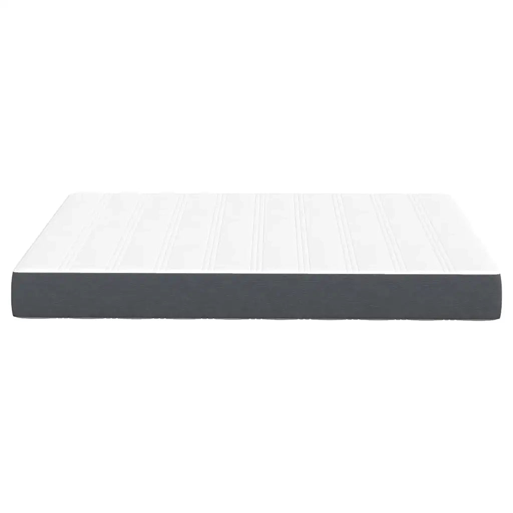 Materasso-Materasso per letto Grigio 140 x 190 cm Tessuto