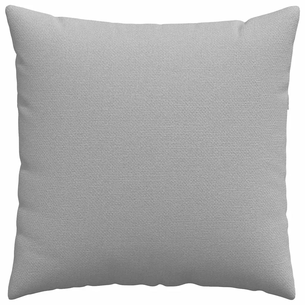 Cuscini da Divano 2 pcs Grigio Nuvola 80 x 80 cm Tessuto 42014053