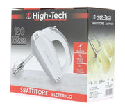 HIGH-TECH SBATTITORE ELETTRICO FRESTE A FILO/SPIRALE 5 VELOCITÀ 120W