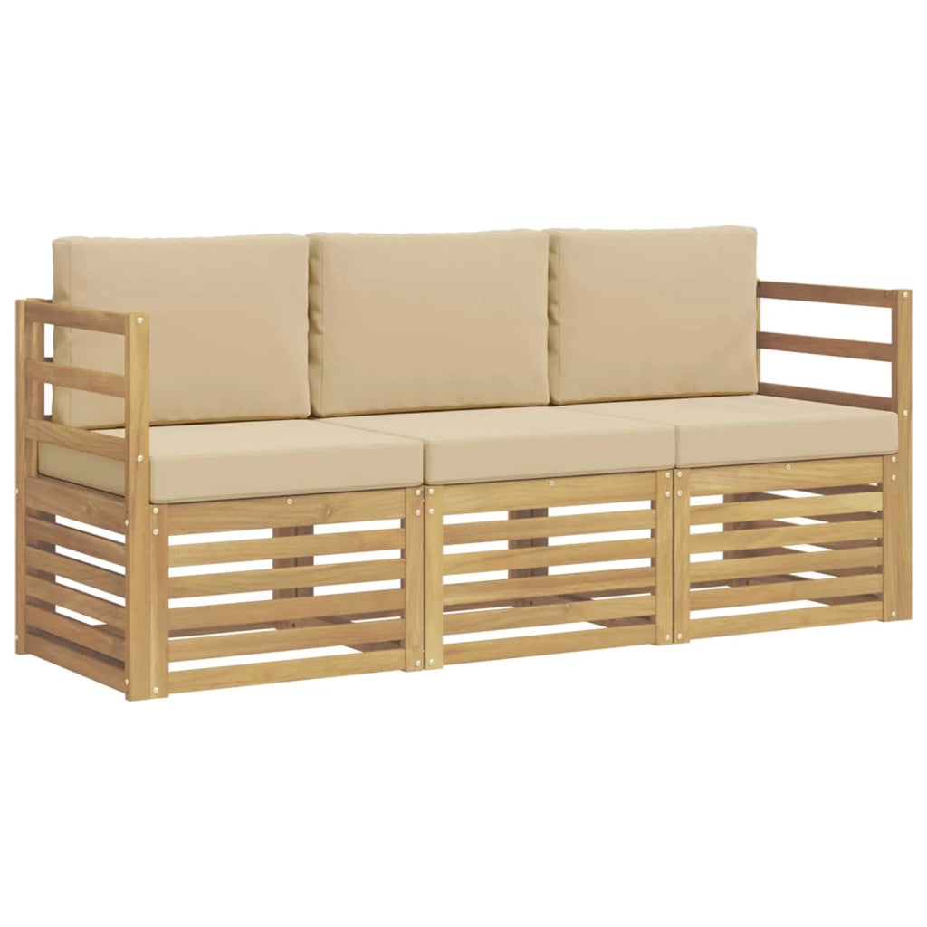 Set divani Legno di Acacia Massello 3391298