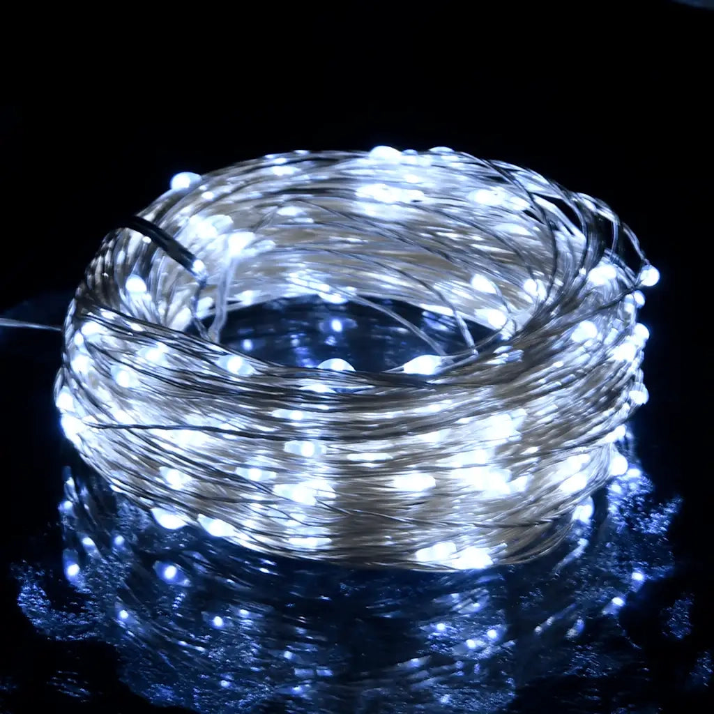 Stringa LED con 150 Luci LED Bianco Freddo 15 m CFW5650497