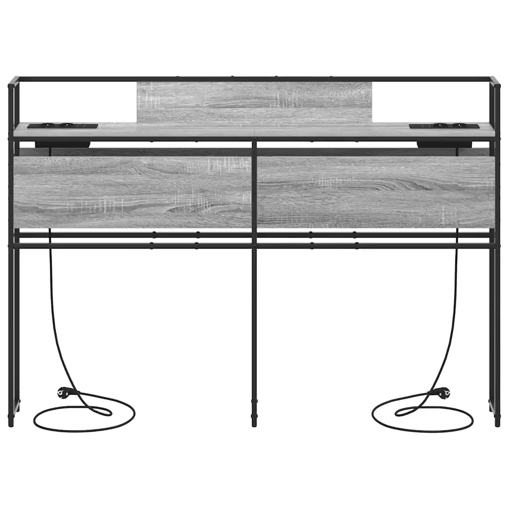 Testata contenitore Grigio sonoma Legno multistrato 859648