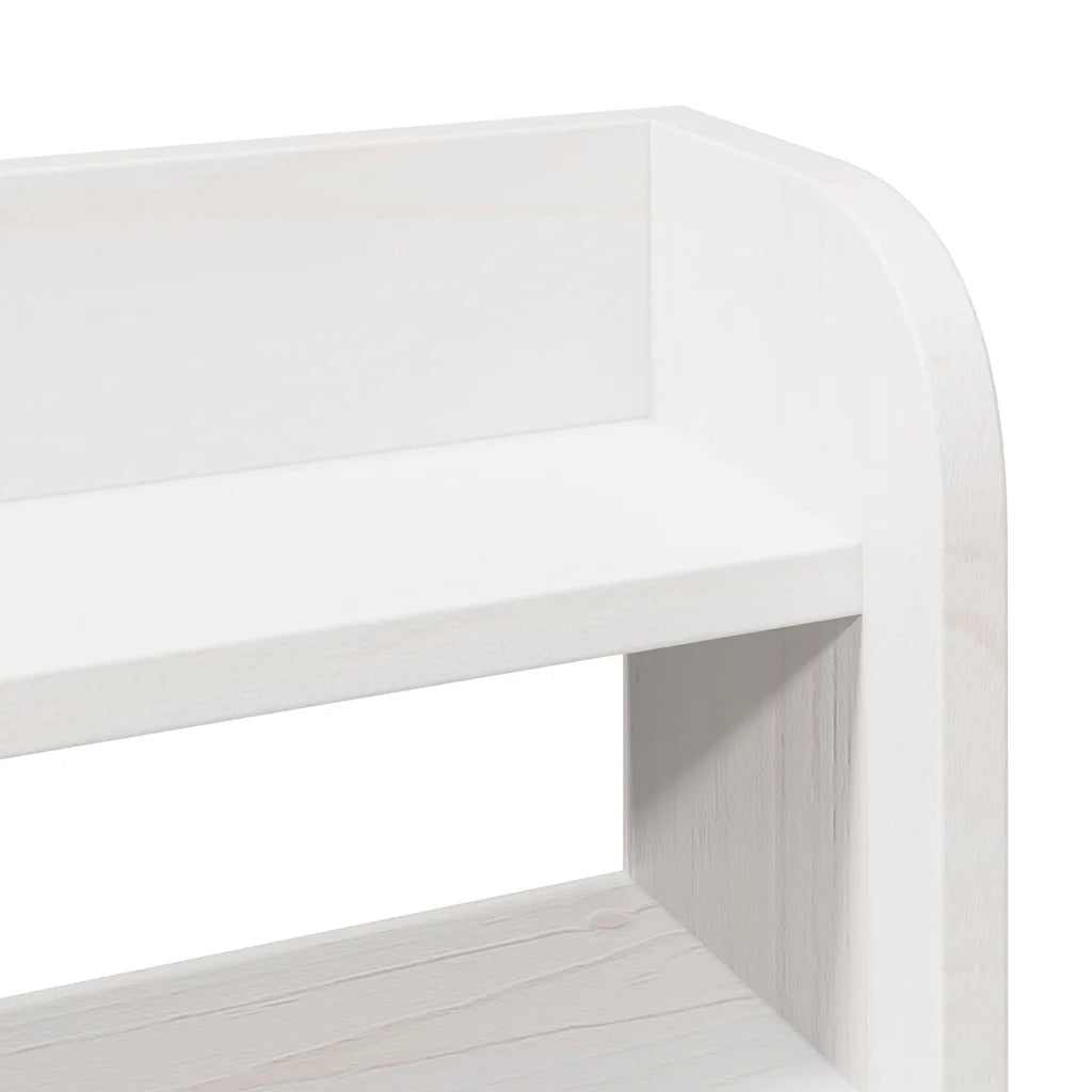 Giroletto con Testiera senza Materasso Bianco 90x190 cm 3306749