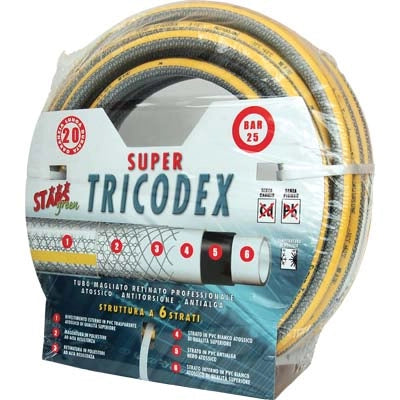 TUBO IRRIGAZIONE MAGLIATO SUPER TRICODEX STARS  MM 25 1 MT 25