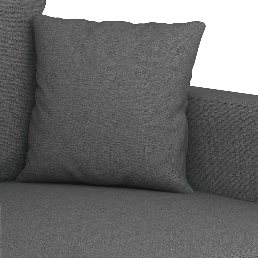 Divano a 3 Posti-Sofa 3 Posti Grigio Chiaro 180 cm in Tessuto 449614
