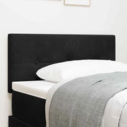 Testiera LED con luci a strisce a LED-Testata con LED Nero 100 cm Poliestere 459197