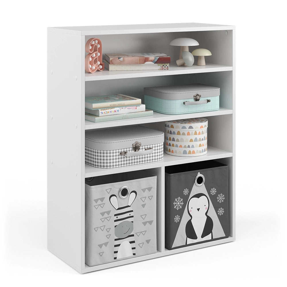 Libreria bambini Luigi Bianco 72 x 90.2 cm 2 scomparti Vicco