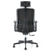 Sedia vertigo nero - ignifugo cl1 - VRAPG/BR2D/IN/N