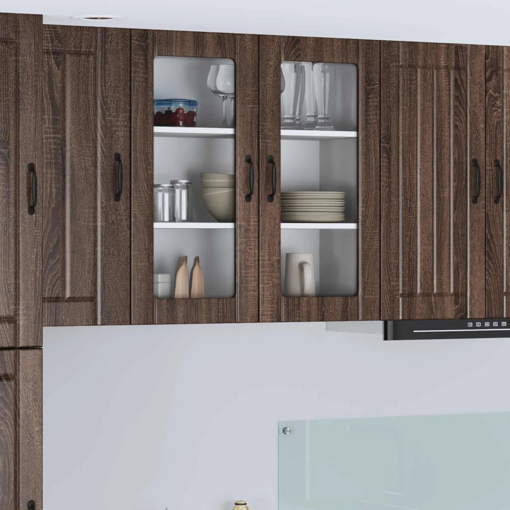 Mobile da cucina-Armadio da cucina Rovere Marrone 80 x 31 x 80 cm 625183