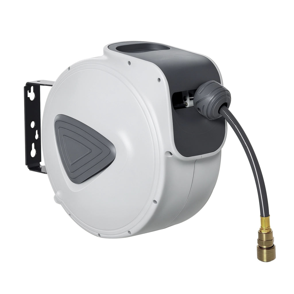 Avvolgitubo per Aria Compressa Automatico da 20 m ¨C zephmum ¨C Grigio