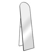 Specchio a figura intera inclinabile 160 x 40 cm nero 03_0007971