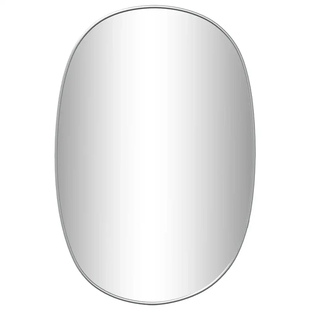 Specchio da Parete | Specchio decorativo Argento 60x40 cm