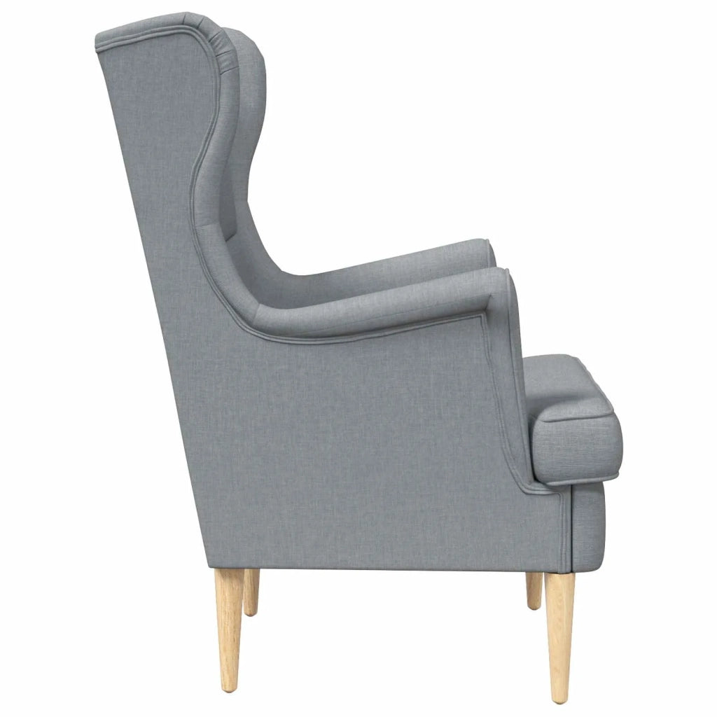 poltrona Grigio chiaro Tessuto 42029855