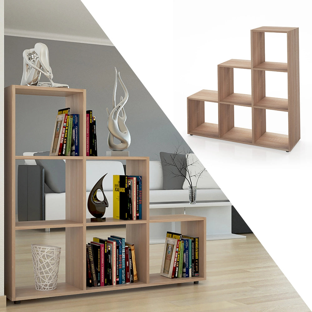 Vicco Scaffale per scale Sonoma 105 x 107.5 cm