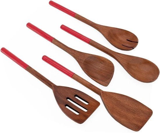 Cucchiai in legno, 5 pezzi