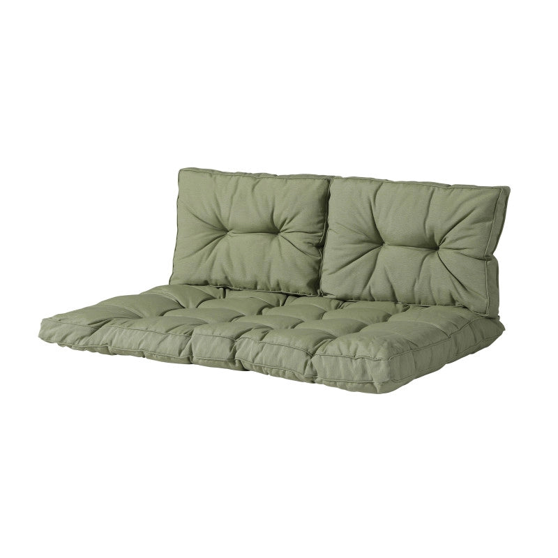 Coussin Panama 120 x 80 cm MADISON - SÃ©rie Florance - Vert