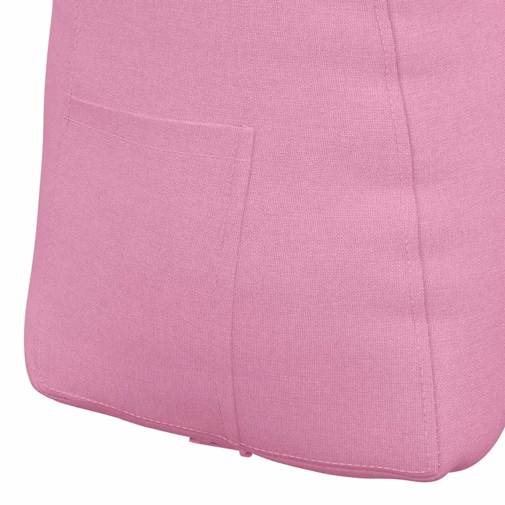 Cuscino per Schiena | Cuscino dorsale Rosa 60 x 24 x 50 cm Tessuto