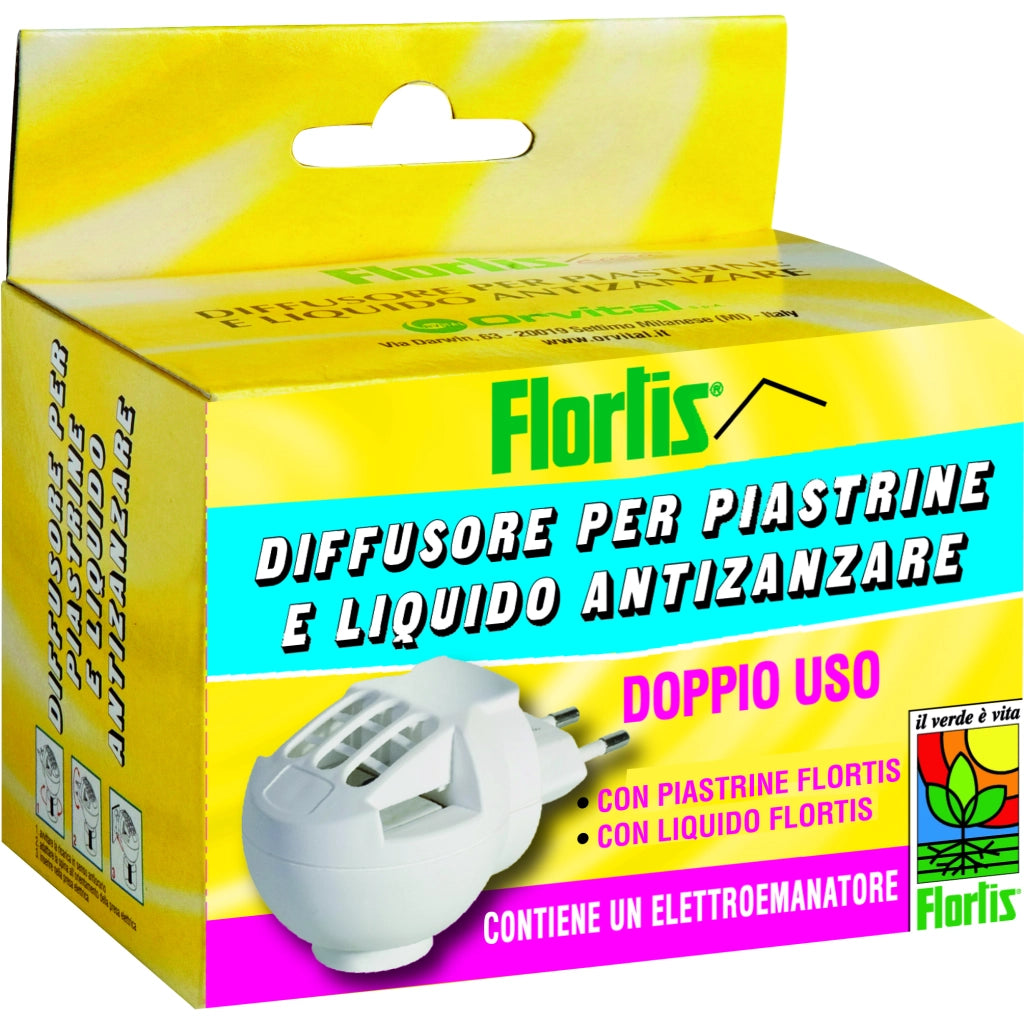 DIFFUSORE ELETTRICO PER PIASTRINE O LIQUIDI ANTIZA