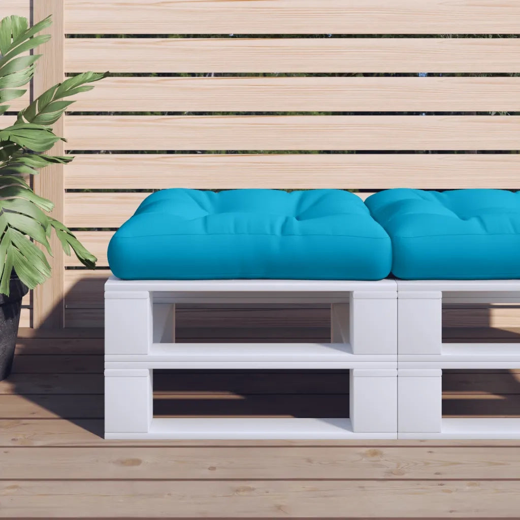 Cuscino per pallet | Cuscini per sedie Blu in Tessuto