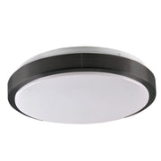 Plafoniera Benedykt rotonda nera 33cm 2xE27 20W Polux