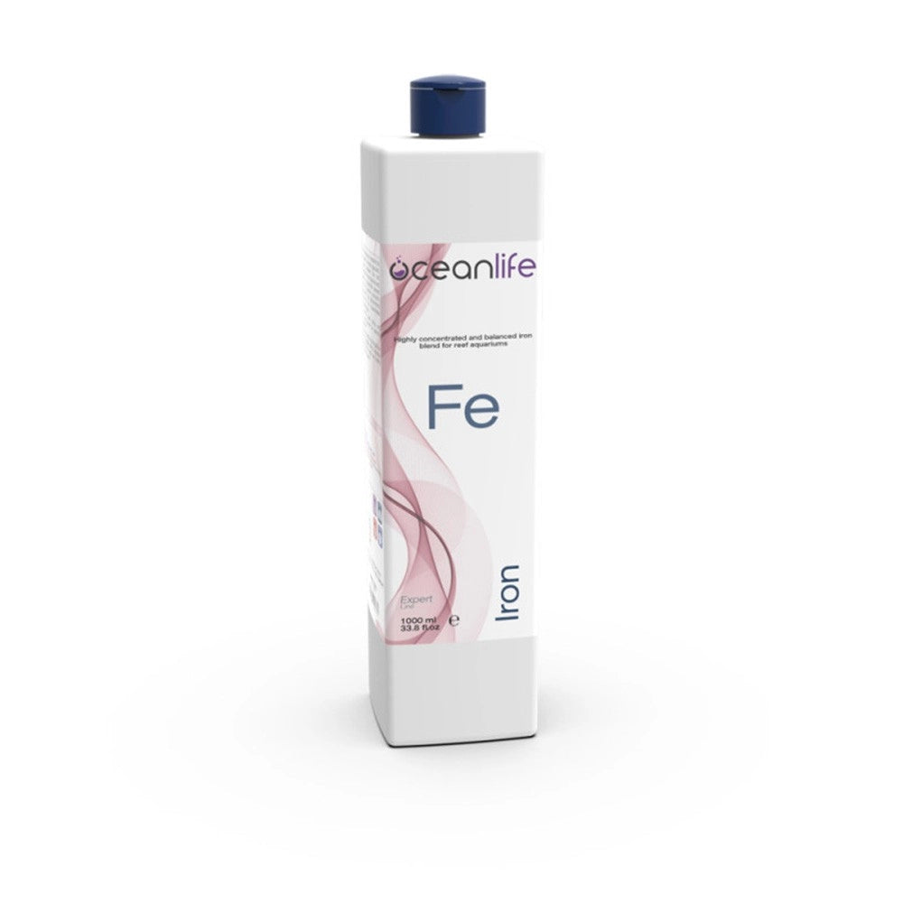 OceanLife Iron - integratore di ferro liquido per acquari marini Formato: 1000 ml