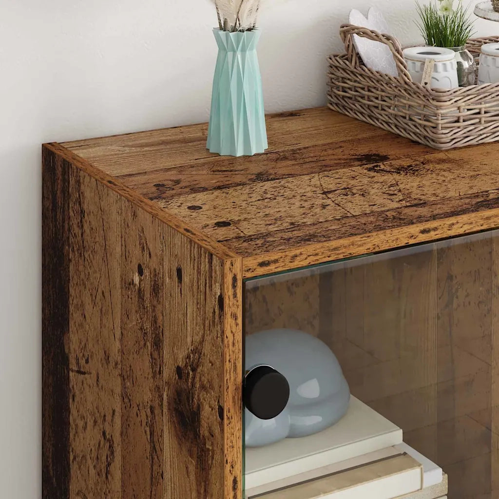 Mobile laterale Legno vecchio 68 x 37 x 75,5 cm 886246