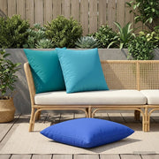 Federa 2 pcs HEERLEN Azzurro 65 x 65 cm Poliestere 913021