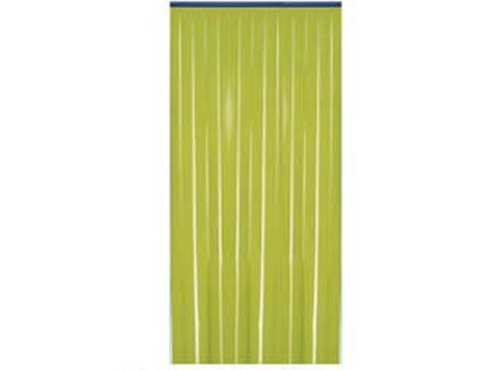 1pz tenda in  plastica  a strisce verde - cm.120x230h. cod:ferx.fer256544