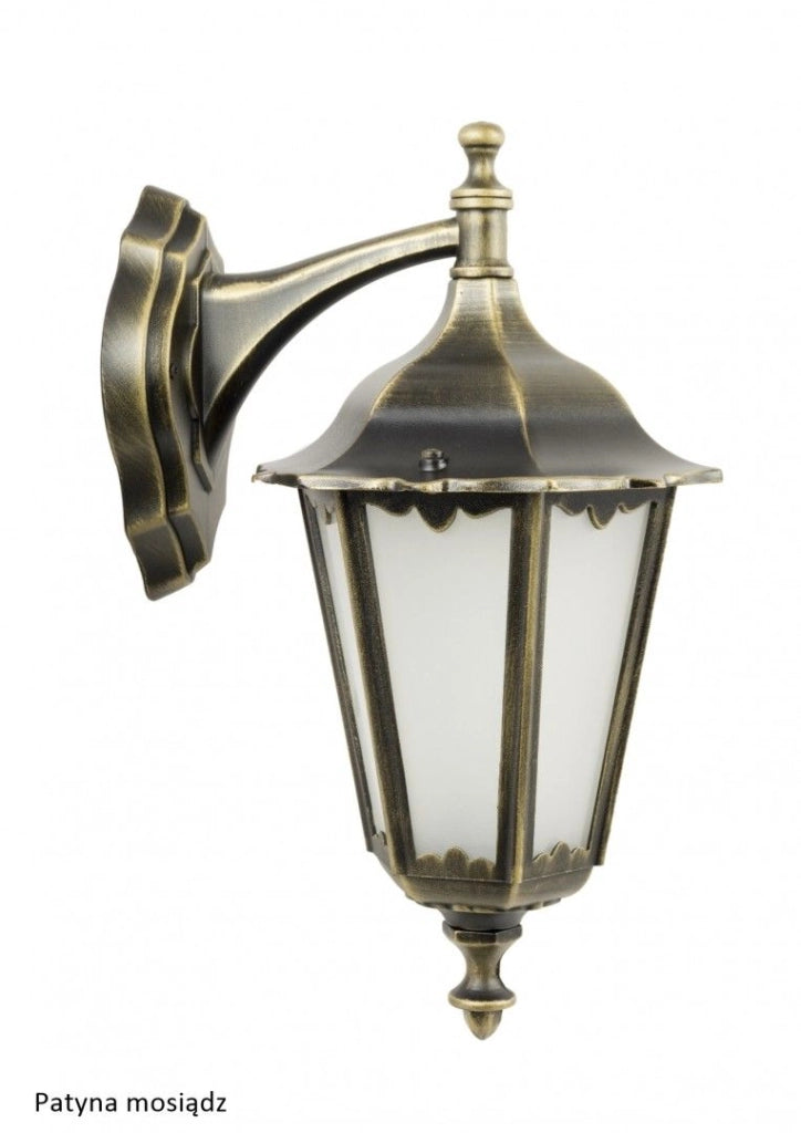 Applique esterna Retro nera E27 IP43 SU-MA K3012/1/D