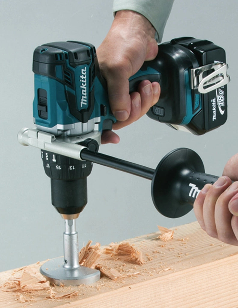 MAKITA Kit DLX4104TJ1 (DHP481 + DHR243 + DTD153 + DGA513 + 3 x 5,0 Ah + DC18RC + MAKPAC 3 + MAKPAC 4)