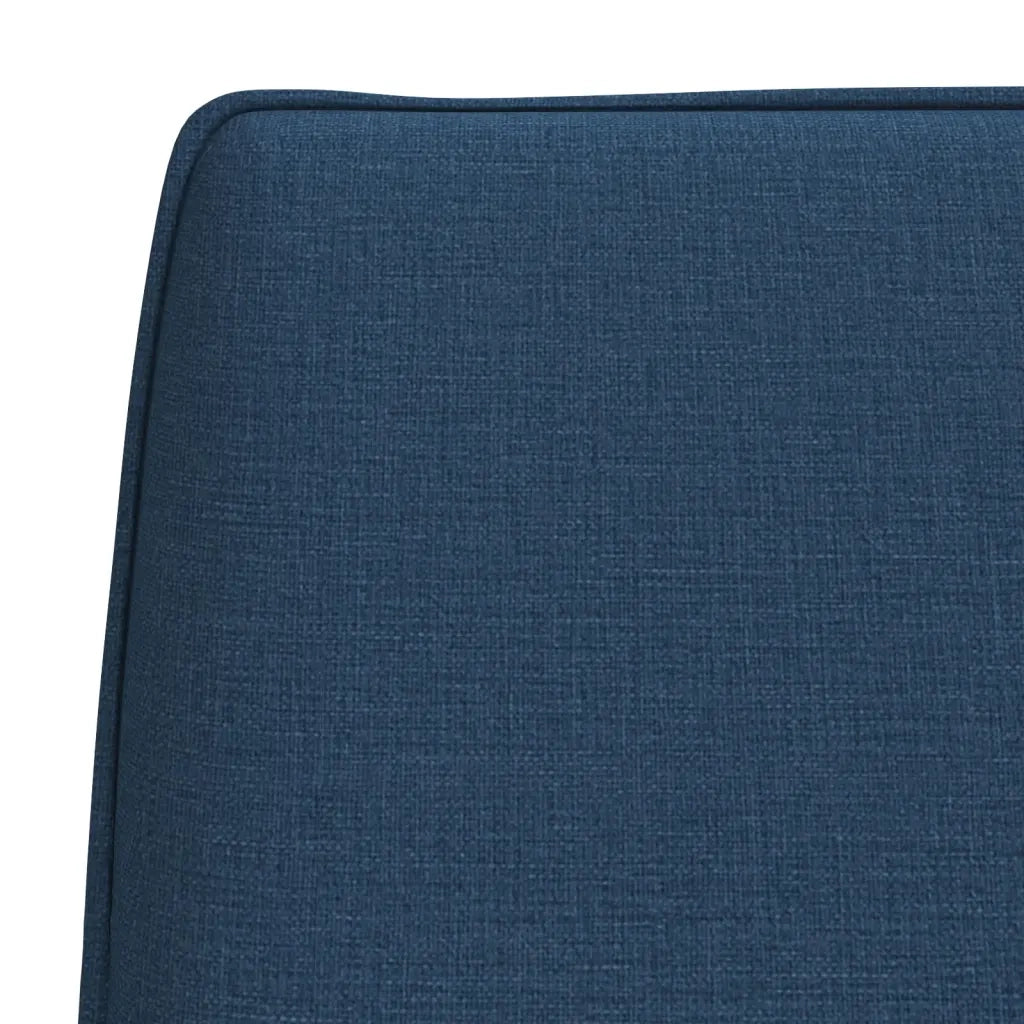 Panca Blu 100x75x76 cm in Tessuto 351328