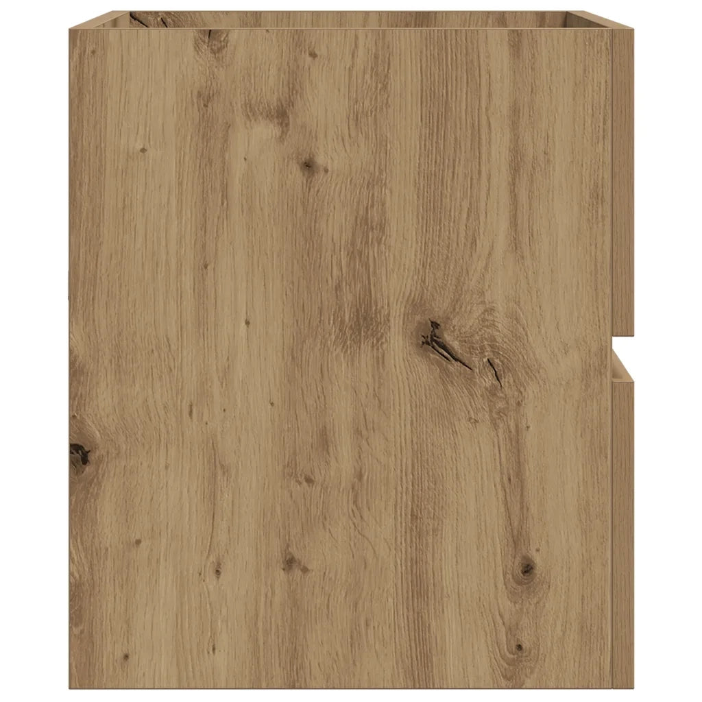 Mobile Lavabo Rovere Artigianale 90x38,5x45 cm in Truciolato 856250
