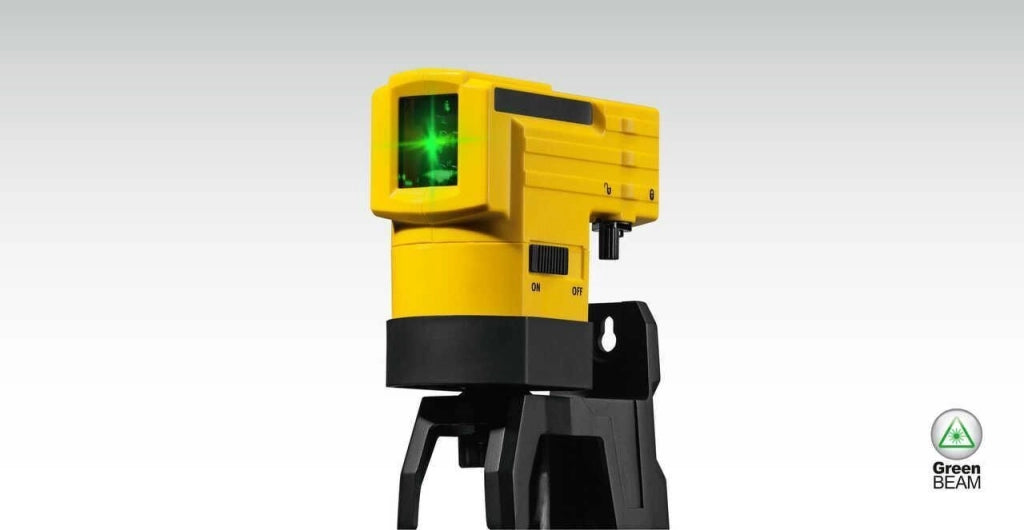 Stabila 19110 LAX 50 G Laser a Linea Croce Verde Autolivellante Portata 30 m Precisione ±0,5 mm-m IP53 colore Nero Giallo