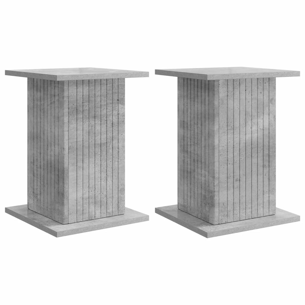 Supporto per piante 2 pcs Grigio Cemento 30,5 x 30 x 43 cm 899805