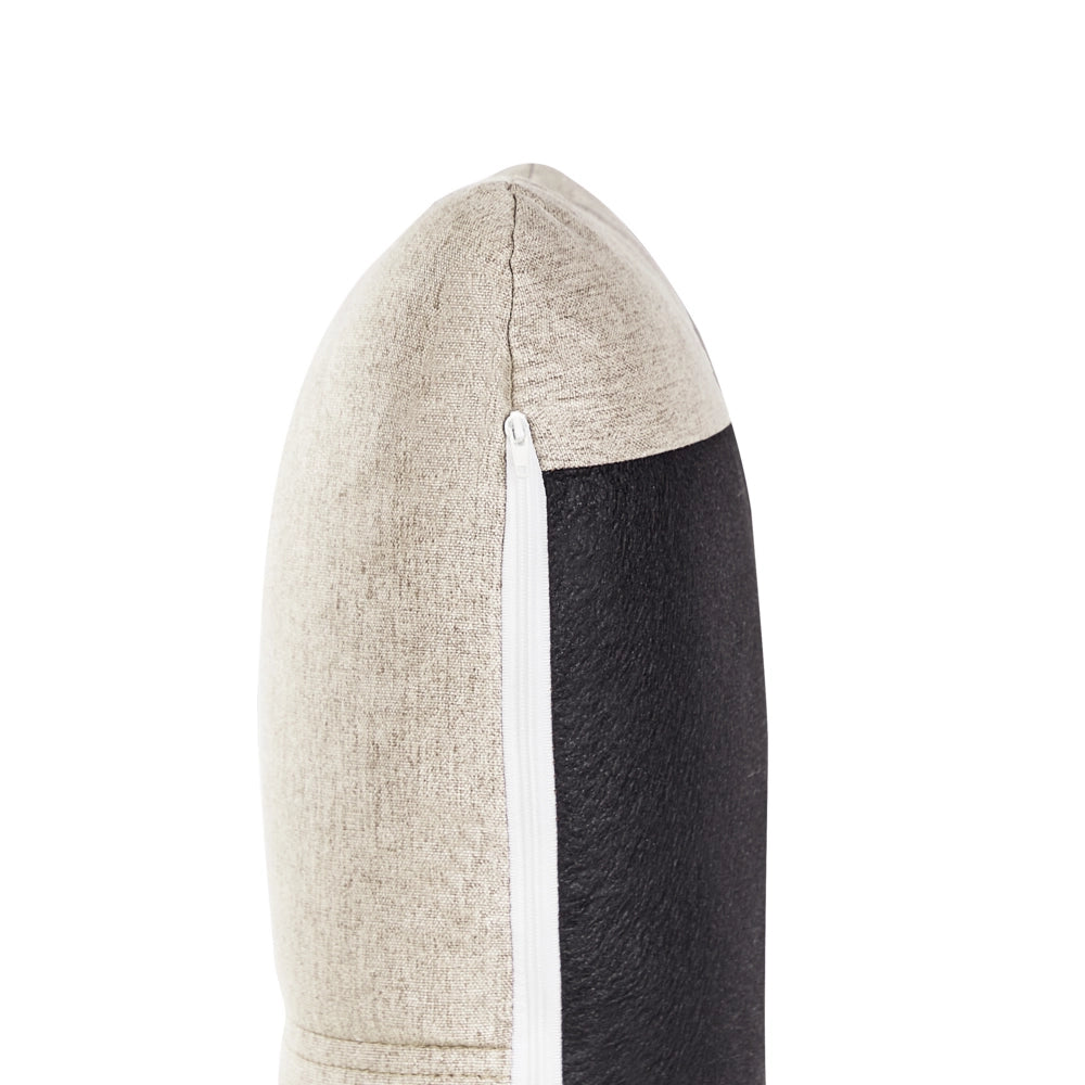 Divano 2 posti  tessuto beige con cuscini schienale cuscini imbottiti gambe in metallo stile retrò