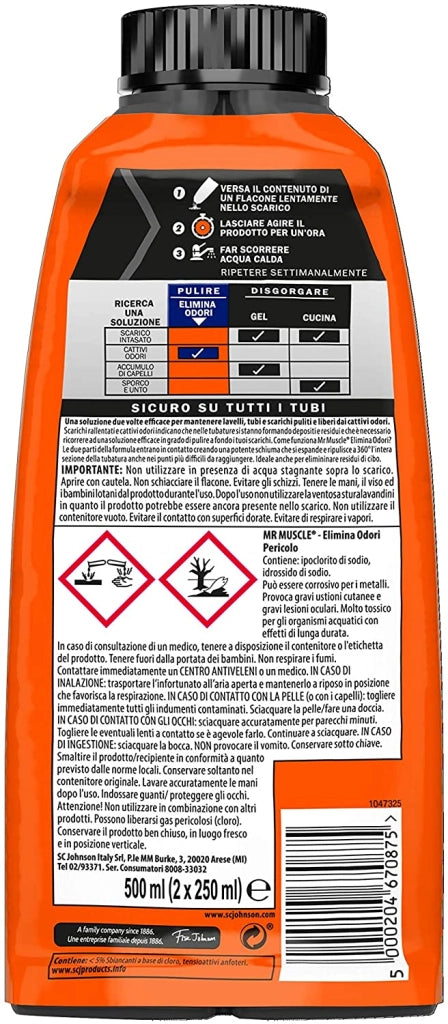 MISTER MUSCOLO SCHIUMA BI-ATTIVA LIQUIDO 500ML
