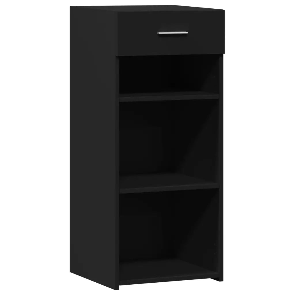 Credenza Nera 40x42,5x93 in Legno Multistrato 846314