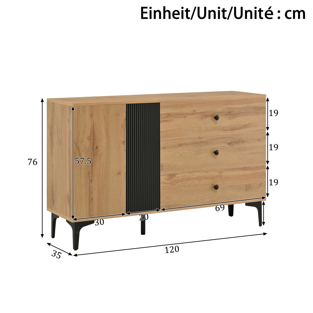Ancora moderna e semplice - Zephmum-120x35x76cm