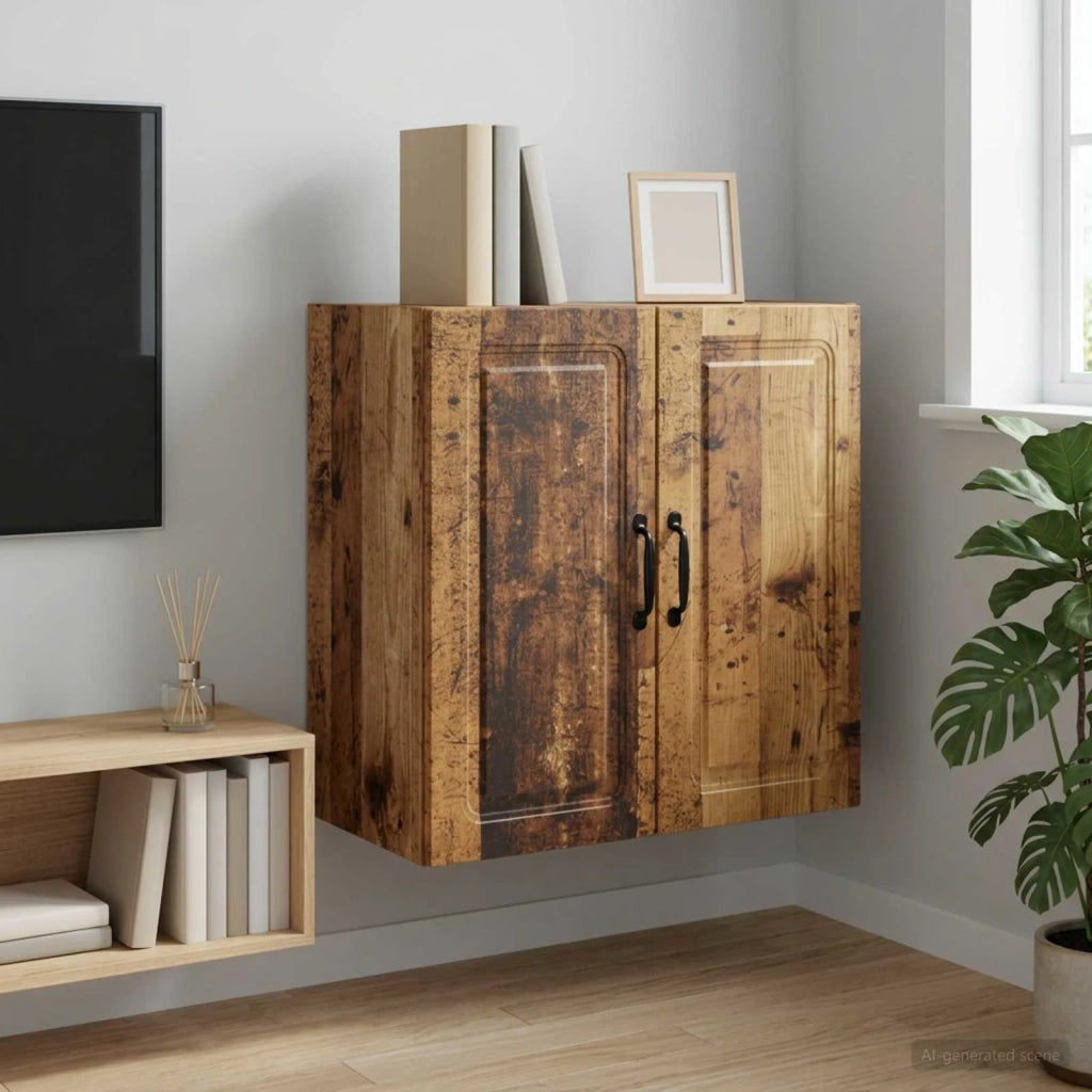 Mobiletto a muro Legno antico 59 x 31 x 60 cm 899263