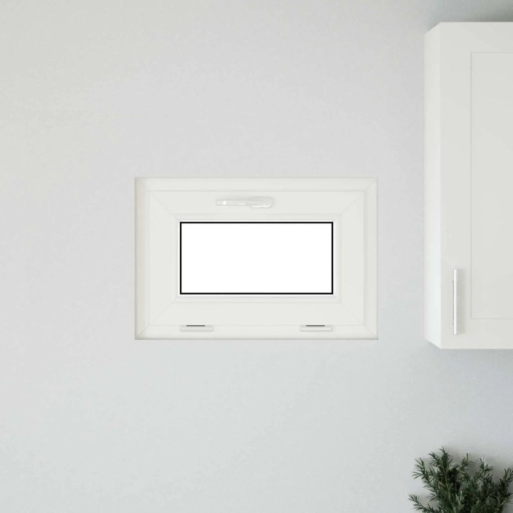 Finestra per Soffitta RISOR 60 x 40 cm PVC e Vetro Bianco 42047263